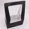 Custom Fancy Creative Half Moon Shape Flower Packing Box with Handle