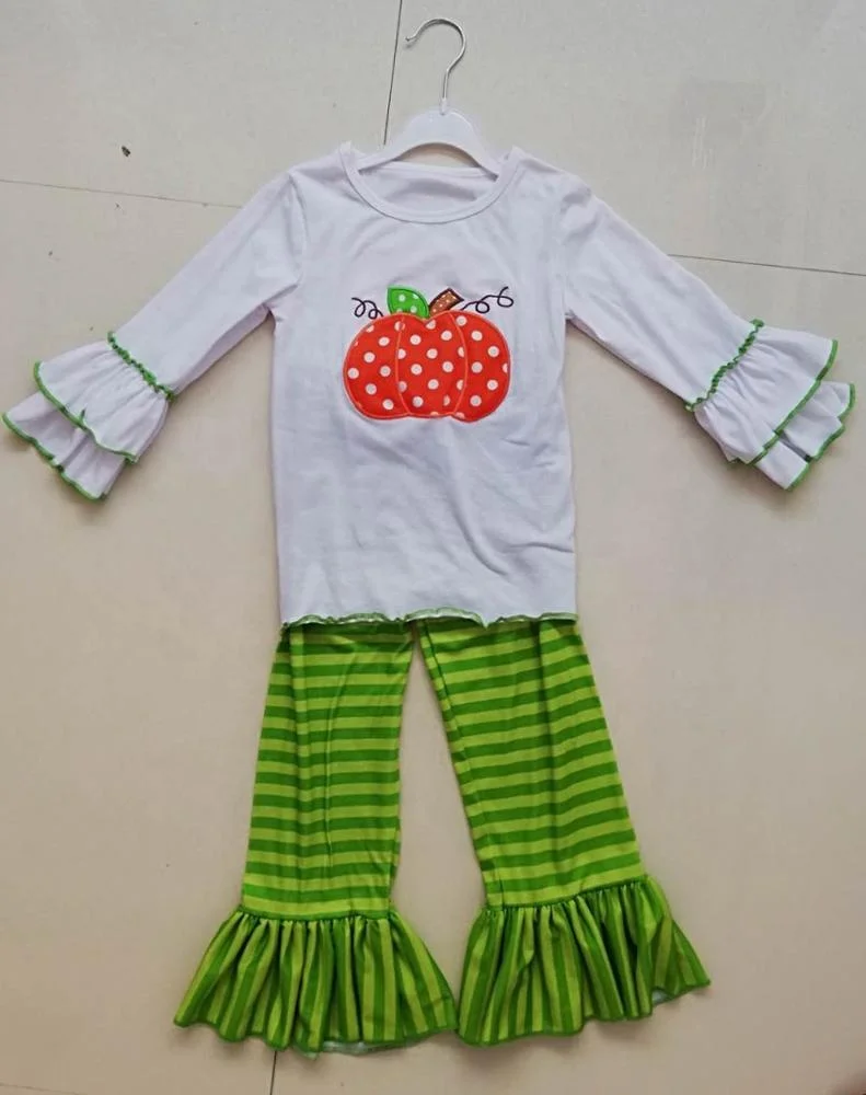 Puresun Cute Candy Applique Boutique Kids Clothes Pink And Blue