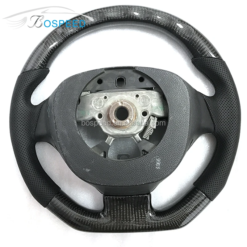 For Infiniti G37 Full Carbon Fiber Oem Steering Wheel/black Perforated