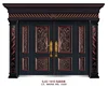 Enchase and stitching entry door security door Copper Alloy Environmental protection explosion-proof made in China