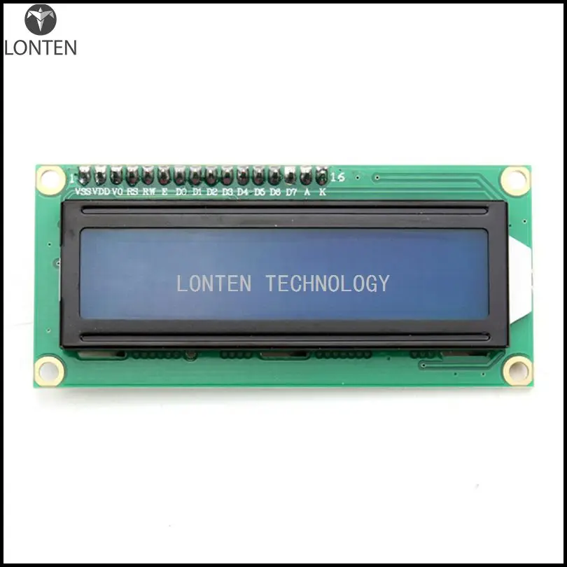 lcd 1602 module blue screen iic/i2c for aduino lcd1602 adapter p