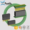 10 20 30 pins female pin header 2.54mm pitch plug in pcb board