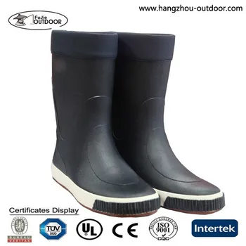 Mens Waterproof Sailing Boots/footwear 