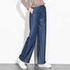 2019 OEM Custom Wholesale New Style Fashion Summer Loose Women High Waist Denim Jeans