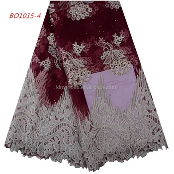 wine colored lace fabric