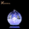 Hot Sale Transparent Lighted Angel Indoor Decorations Glass Christmas Ball