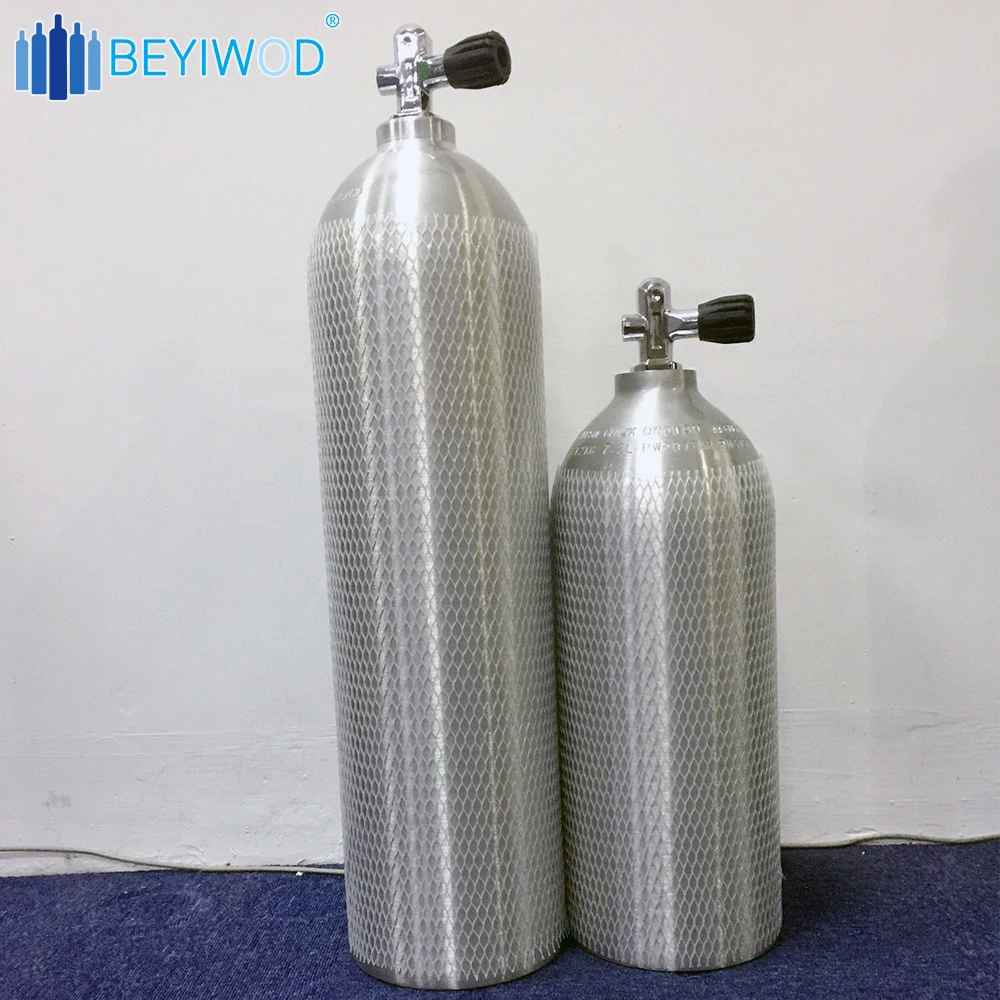 Dot Standard Aluminum Diving Cylinder Scuba Tank Diving Oxygen Cylinder