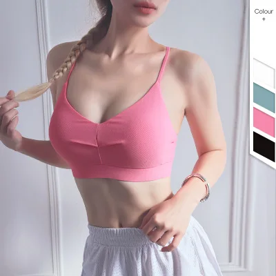 

Fashion spandex sports bra under wear sexy girl wear nipple gym sport bra, N/a