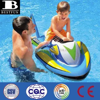 blow up jet ski for pool