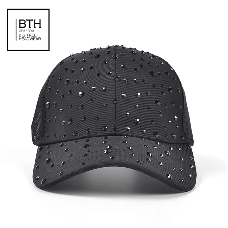 women's embellished baseball caps