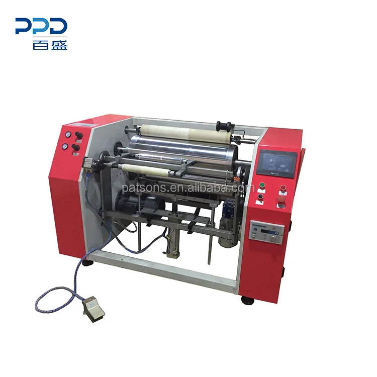 2.5kw Electric Semi Auto Aluminium Foil Perforation Rewinder Machine