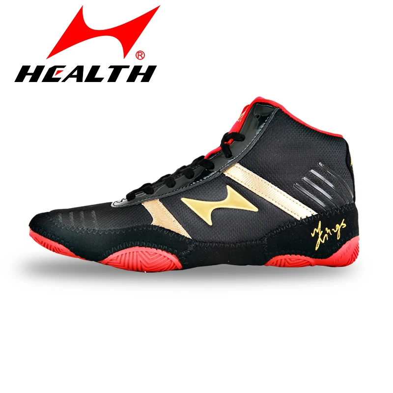 

Wholesale School Size  Professional wrestling sneaker anti-slip wear-resistant men women Sanda fighting fight boxing shoes