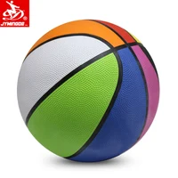 

Factory wholesale custom printed colorful basketball size 3