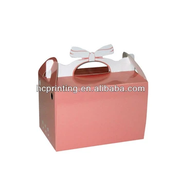 Custom Design Cheap Recycled Decorate Luxury Cake Box Design