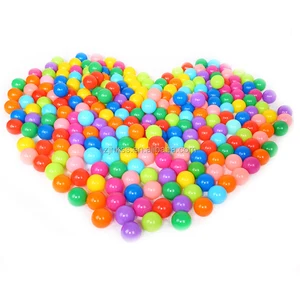 Eco-Friendly Colorful Plastic Ball Toys Soft Ocean Balls for The Pool Baby Swim Pit Toy Stress Air Ball Outdoor Sports P0020