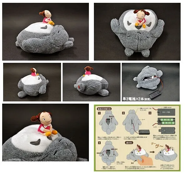 snoring totoro plush