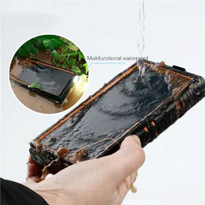 2019 new unique  Multi Functional Portable Waterproof Dydide Solar 20000mah Power Bank best power banks consumer electronics