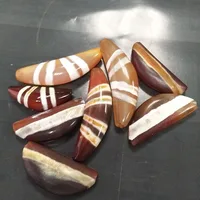 

Horn Shape Agate Stone Craft Beads