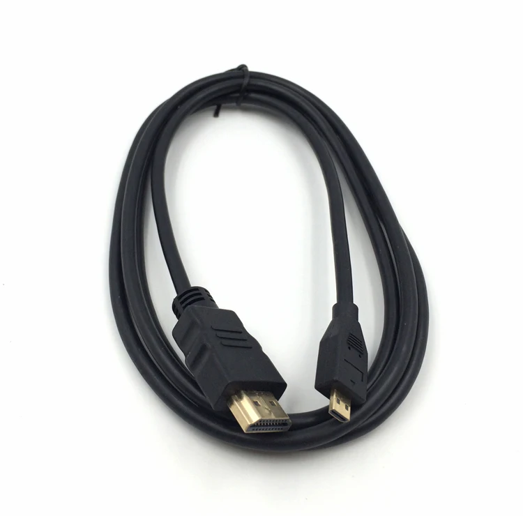 

High quality 1.5m black micro usb to hdmi male to male cable