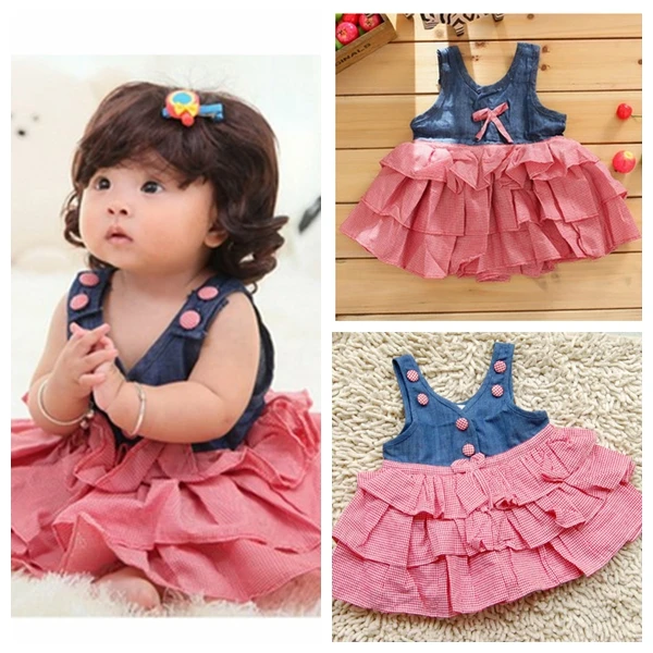 

Wholesale Baby Clothes Organic Cotton New Born Baby Dress, As pictures or as your needs