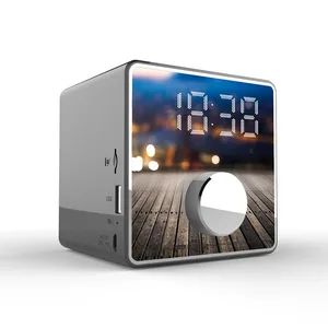 Easiny MX 02 Wireless Portable Speaker LED Alarm Clock