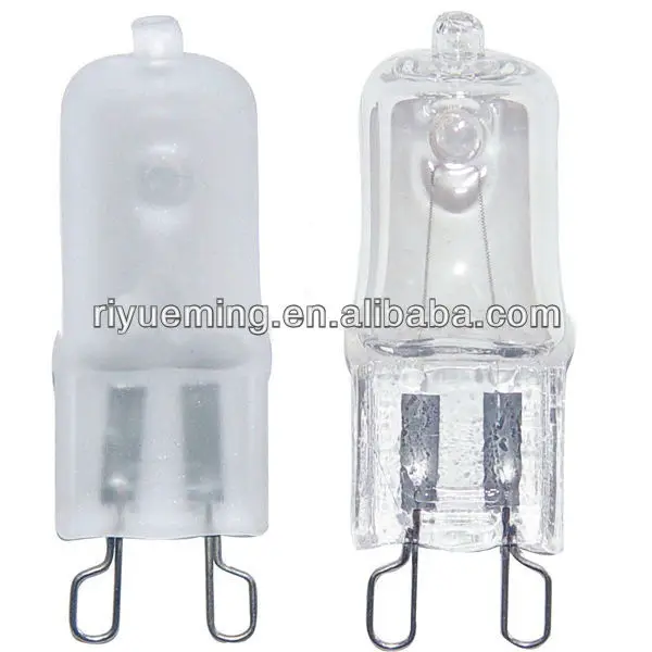 220V Hi-Pin Dimmable Cool-White Capsule G9 Halogen Bulb