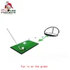 Chipping net with mat outdoor and indoor practice mats factory direct sell golf chipping mat
