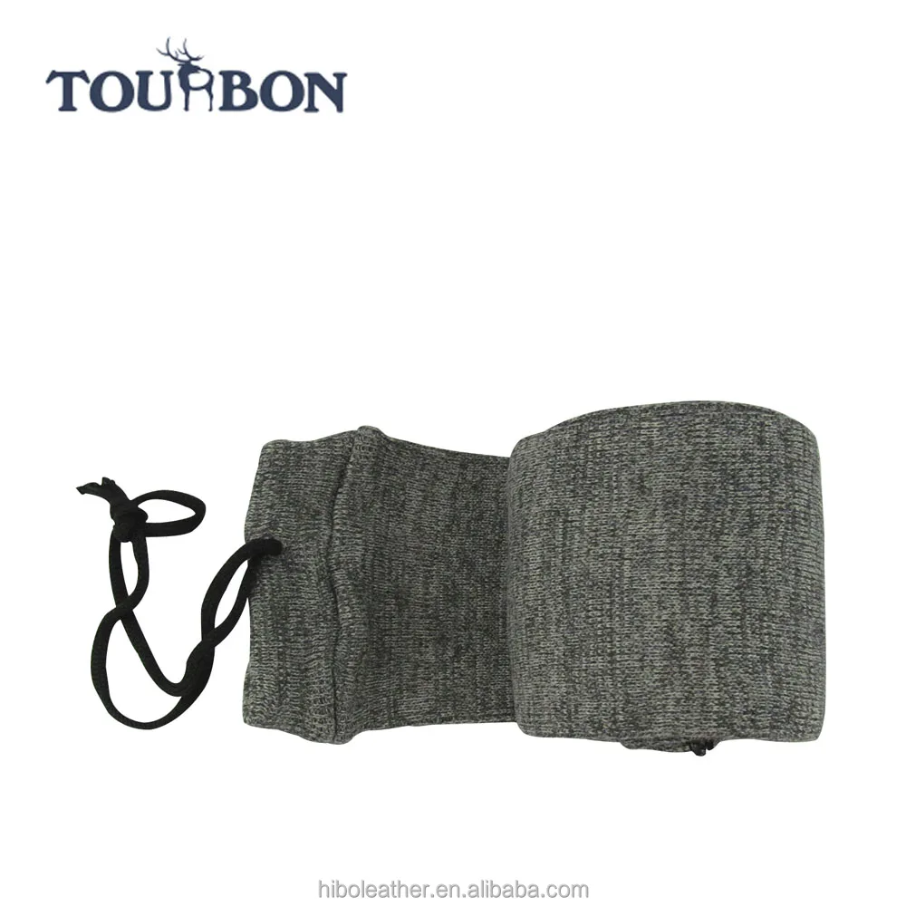 

Tourbon Hunting Accessories Tactical Knit Gun Firearm Socks Gun Protector Shotgun Cover Grey Wholesale