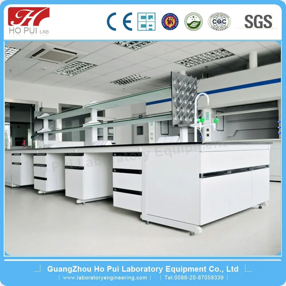 Hopui School/university/chemistry/science/biology Lab Island Bench/floor Mounted Bench