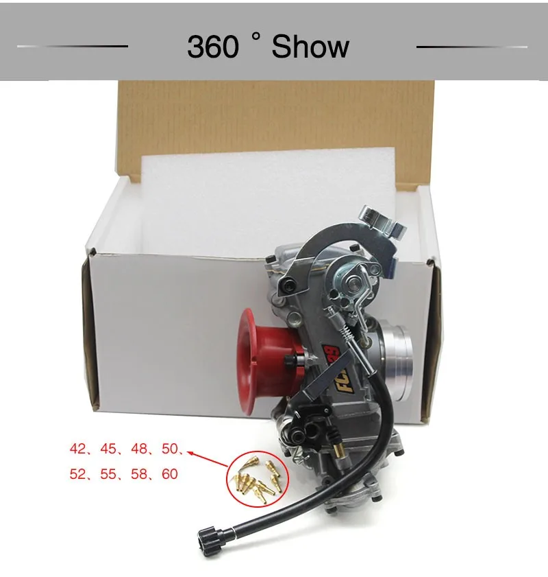 Fcr28 37 39 41mm Motorcycle Japan Fcr Carburetor For Xr Dr400 Crf450 ...