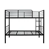 HIgh quantity bedroom 2 level furniture bed Double Designs iron frame double steel bunk bed metal decker bed