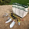 Eco-friendly garden tool set with carrying bag