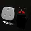 Bottom Price Tough PC HK Saudi Arabia India Ireland UK Type G to South Africa Type M plug travel adapter with 13A fuse