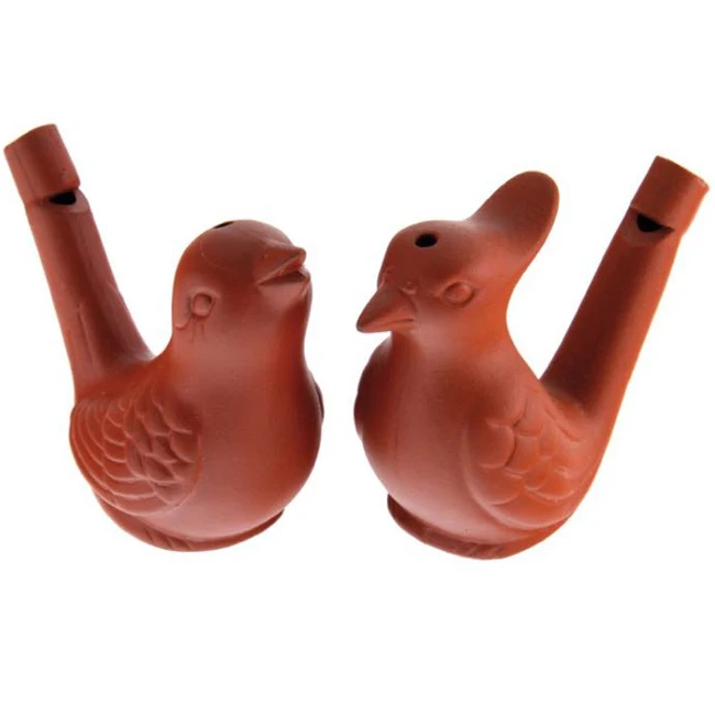 

2017 Hot Wholesale Promotion item CE china Water Ceramic Bird Whistle for Kids, Multi-colors