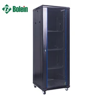 

High Quality Standard 19 Inch Data Center Server Rack 42U Floor Standing Glass Door DDF Network Cabinet