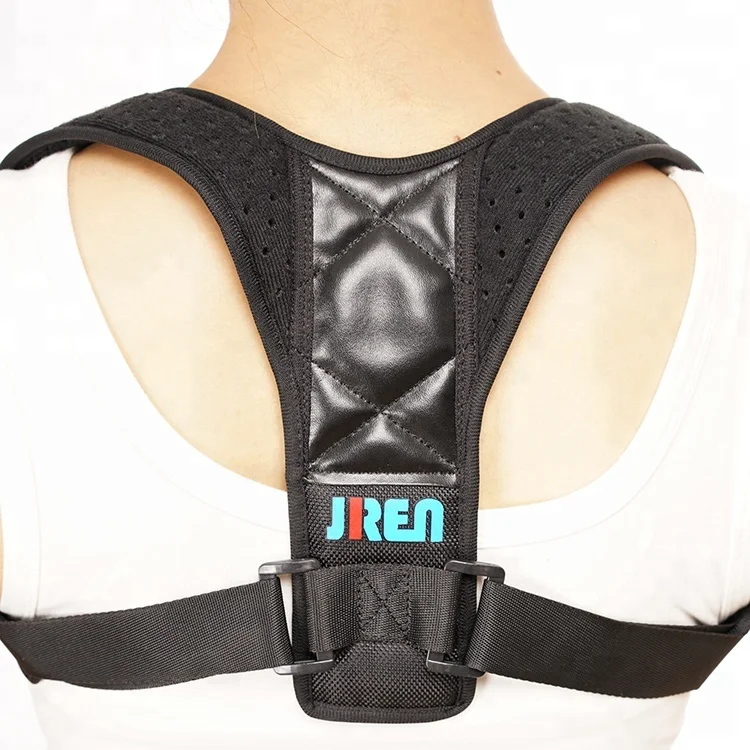 

hot sale medical black shoulders back support posture corrector, Black or any color
