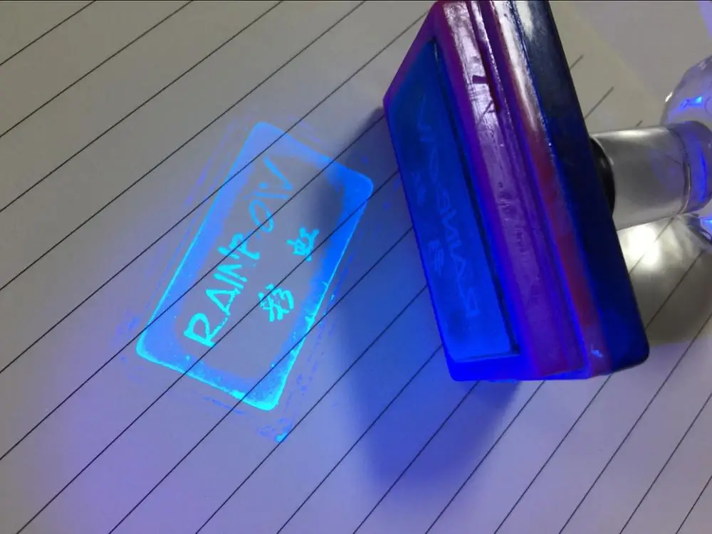 Ch8001 Invisible Stamp Ink,Refill Ink For Uv Stamp,Security Pad Ink