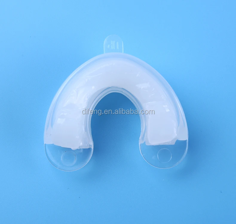 food grade silicone pad bite impression custom dental teeth whitening/bleaching trays