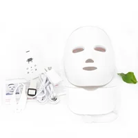 

High quality PDT 7 color lights led photon therapy whitening facial mask