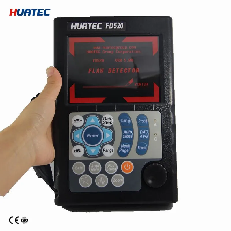 Weld Flaw Detection Ndt Testing Ultrasonic Equipment Fd520 New Digital