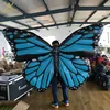 Stage party outdoor decoration event inflatable butterfly wing
