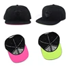 Custom Made Mens Style 6 Panel Flat Brim Cap For Wholesale