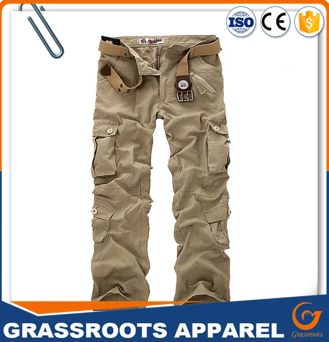 Oem Custom Construction Cotton Pants Cheap Khaki Building Workers