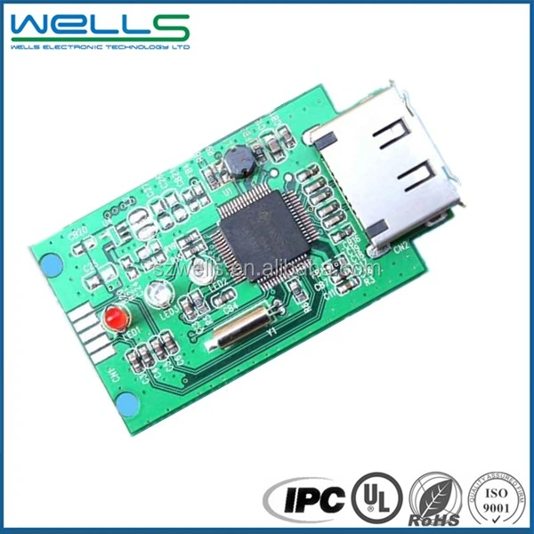 small printed circuit board for usb flash drive with pcb design development service