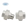 High Quality and Low Price Investment Casting flat seat union 150LBS BSP Thread Conical pipe union dimensions