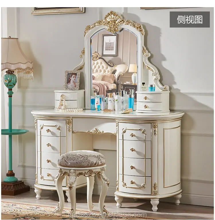 European Bedroom Furniture Dresser Set
