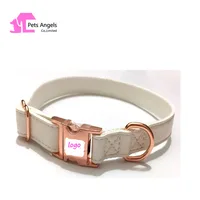 

metal buckle dog collar Customised pet supplies