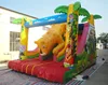 Indoor Large/giant Jumping Animal Leopard Zoo Inflatable Dry Slide for Sale