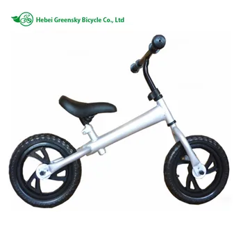 silver balance bike