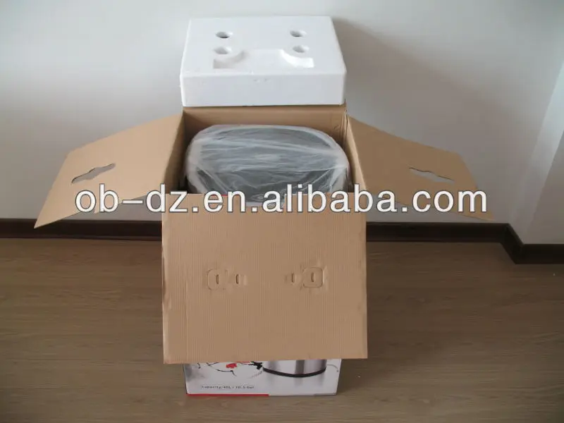 Hot Bin Stainless Steel Electronic Sensor Trash Compactor 50l For Sale